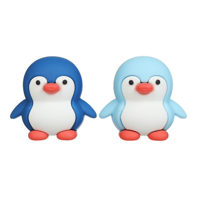 Гумова фігурка ZiBi Penguin 60х35х32 мм 2 шт (ZB.5426.2) - Фото 4 Гумова фігурка ZiBi Penguin 60х35х32 мм 2 шт (ZB.5426.2) - зображення 4