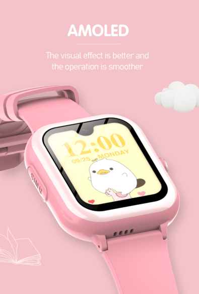 Смарт годинник-телефон дитячий Wonlex KT31 4G з камерою WI-FI GPS SIM-картою Pink (16996) - Фото 9 Смарт годинник-телефон дитячий Wonlex KT31 4G з камерою WI-FI GPS SIM-картою Pink (16996) - зображення 9