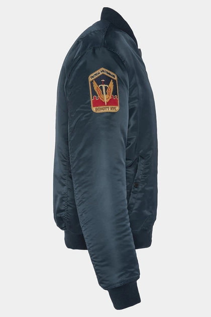 Куртка-бомбер MA-1 з патчами Schott NYC 6721 XXL - изображение 2