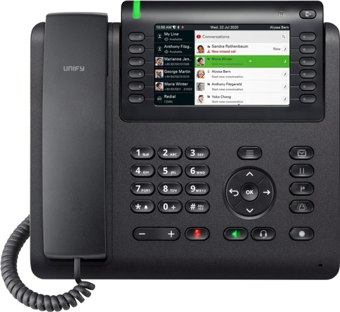 Telefon IP Unify OpenScape CP700 (L30250-F600-C438) - obraz 3