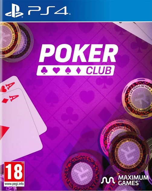 Gra PS4 Poker Club (Blu-ray płyta) (5016488137867) - obraz 1