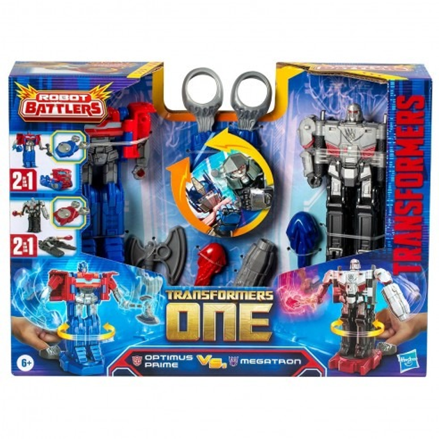 Набір іграшковий Hasbro Transformers Оптимус Прайм проти Мегатрона (5010996215086) - зображення 1