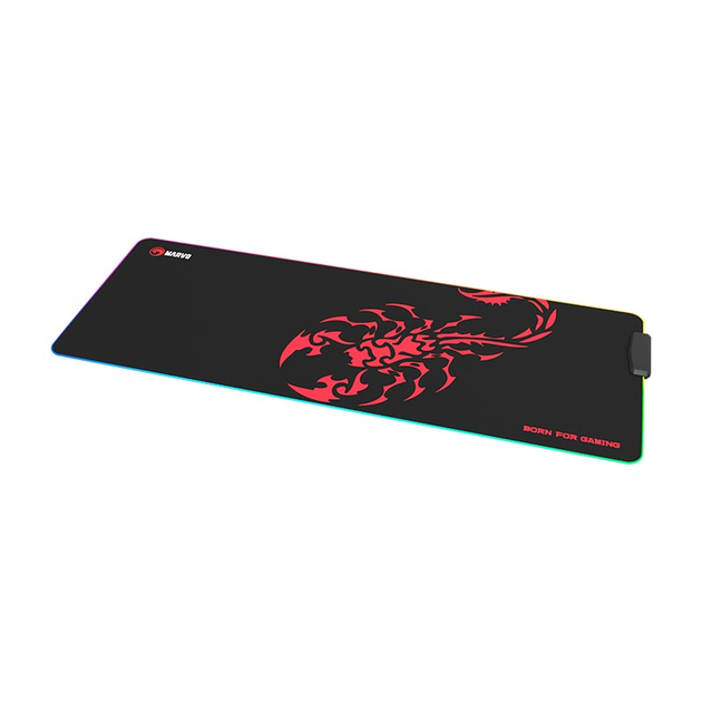 Килимок для миші MARVO MG011 RGB Gaming Mouse Pad 80х30см Чорний - зображення 4