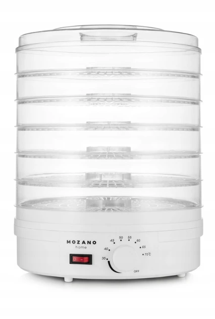 Сушилка дегидратор Mozano Food Dehydrator 500W White - изображение 3