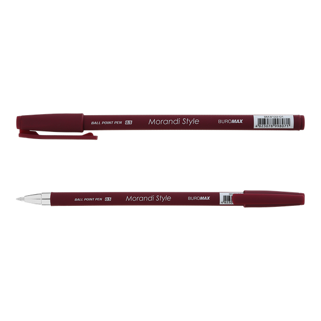 Набор шариковых ручек Buromax Morandi Style 0.5 мм синие 4 шт (BM.8122-01.4) - Фото 2 Набор шариковых ручек Buromax Morandi Style 0.5 мм синие 4 шт (BM.8122-01.4) - изображение 2