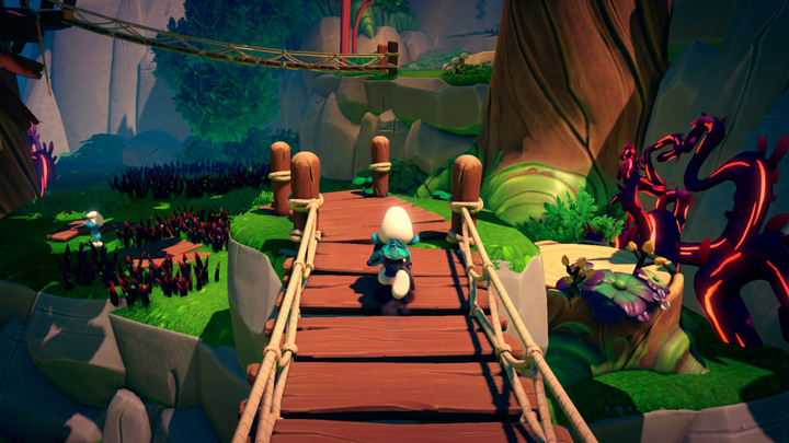 Гра PS4 The Smurfs: Mission ViLeaf (Blu-ray диск) (3760156489537) - зображення 6