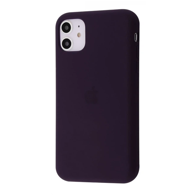 Чохол силіконовий Epic Premium Silicone Case Full для Apple iPhone 11 elderberry - Фото 2 Чохол силіконовий Epic Premium Silicone Case Full для Apple iPhone 11 elderberry - зображення 2