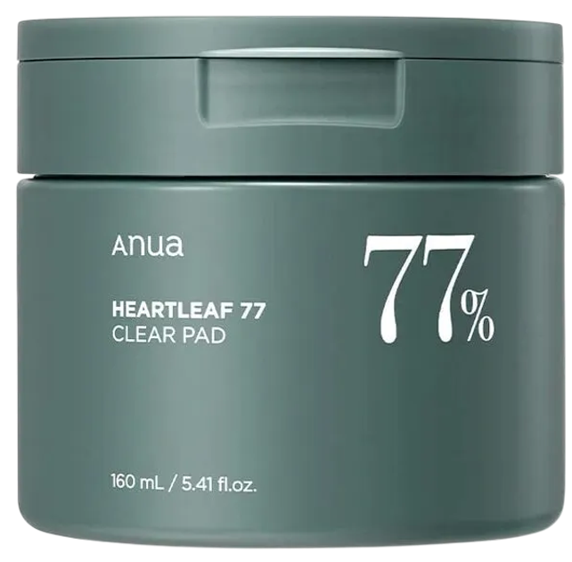 Płatki do twarzy Anua Heartleaf 77% Clear Pad 160 ml / 70 szt (8809640734731) - obraz 1