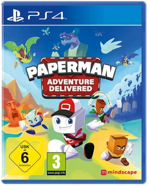 Gra PS4 Paperman: Adventure Delivered (Blu-ray płyta) (8720618957429) - obraz 1