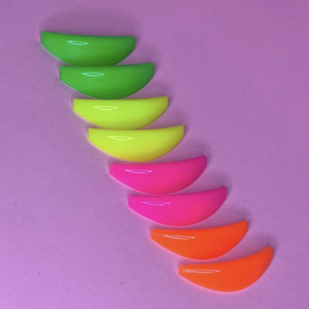 Набор валиков для ламинирования ресниц Lami Lashes NEON Pads размеры S,M L,XL - изображение 2