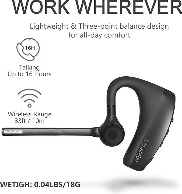 Bluetooth гарнітура Conambo K18 (R-3148) - изображение 3