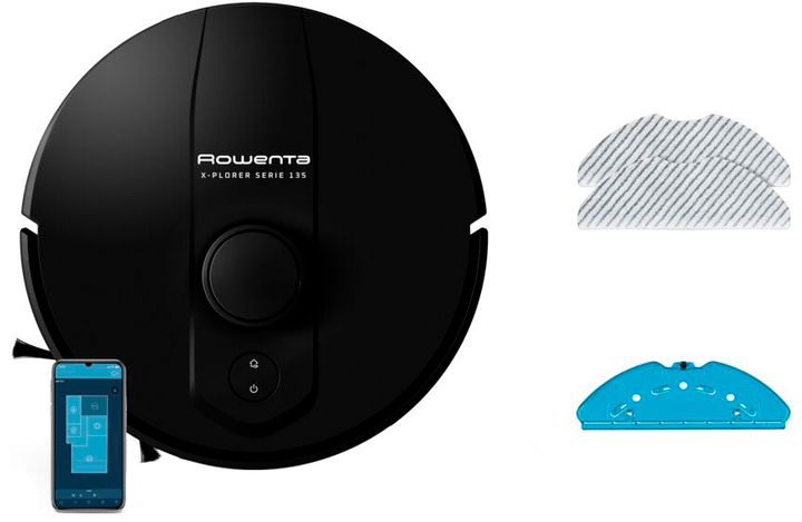 Робот-пилосос Rowenta X-PLORER Serie S135 BLACK STANDARD RR91C5WH - зображення 12