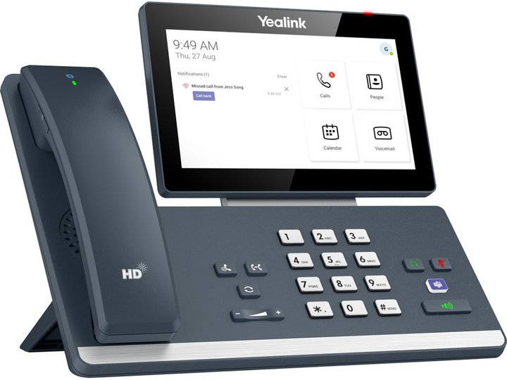 IP-телефон Yealink MP58-WH E2 Teams Edition Grey (1301015) - зображення 3