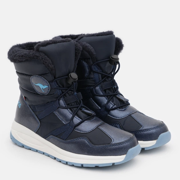 Подростковые зимние ботинки для девочки Kangaroos K-Pe Ski Rtx 18938-000-4317 37 Dk Navy/Dusk Blue (4066539106879) - изображение 2