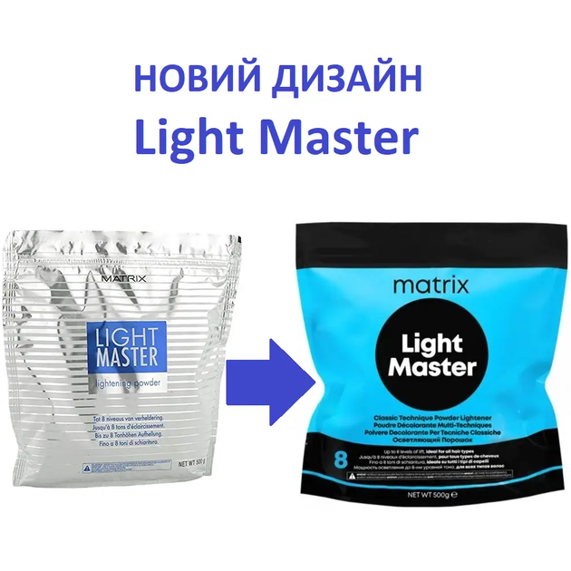 Порошок для осветления волос Matrix Light Master 500 г - Фото 3 Порошок для осветления волос Matrix Light Master 500 г - изображение 3