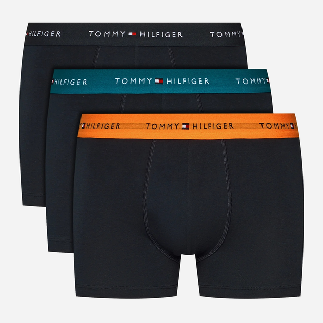 Zestaw majtek boxer męski Tommy Hilfiger UM0UM02763-0VH M 3 szt Czarny (8720637192993) - obraz 1