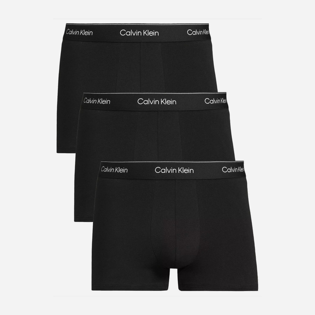 Набір трусів-боксерів чоловічих Calvin Klein 000NB3963A-TM6 S 3 шт Чорний (8720639844289) - зображення 1