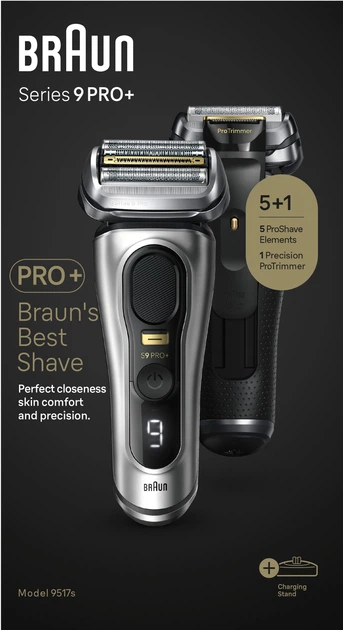 【ひろはる】Braun Series 9 Pro+ 9517sシェーバー Электробритва Braun Series 9 Pro+ 9517s (7500435218047) – фото
