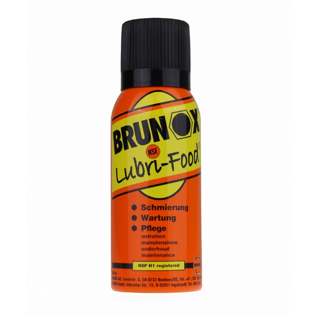 Универсальная смазка Brunox Lubri Food, спрей, для ухода за ножами, 120ml - изображение 1