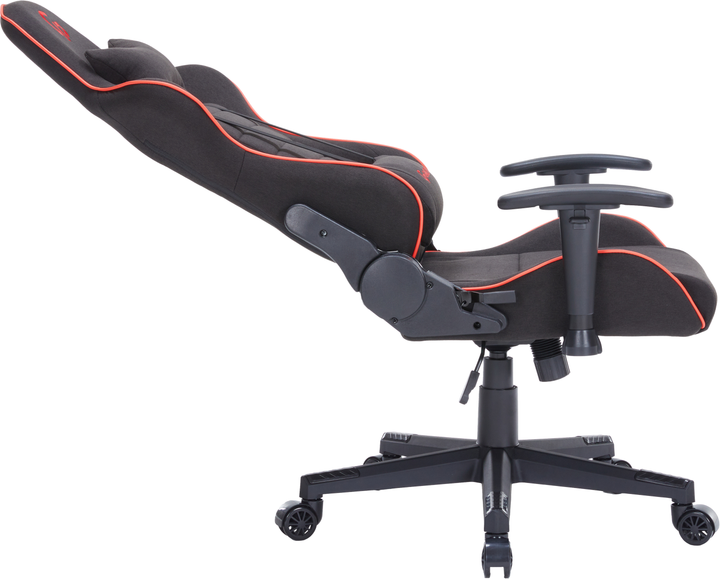 Игровое кресло GamePro GC575FB Size L Fabric Black&Red (GC575FB) - изображение 5
