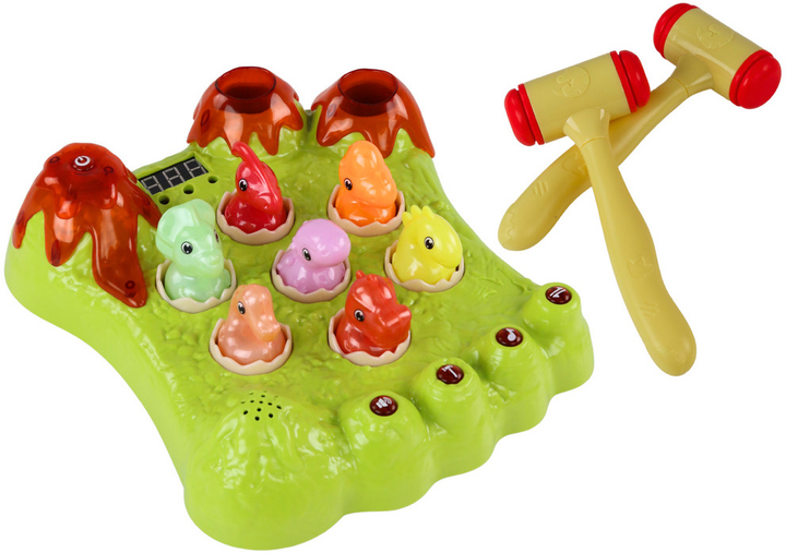 Zabawka edukacyjna Wack-A-Mole LEAN Toys Dinozaury (5905991006268) - obraz 3