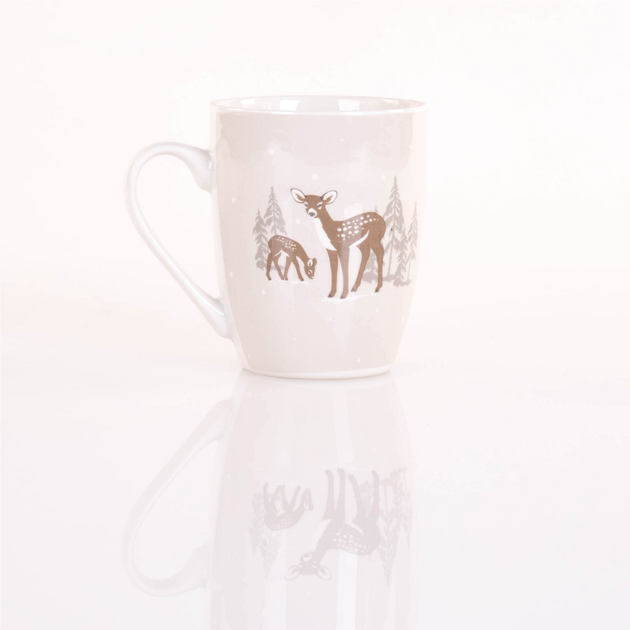 Кухоль Boltze Home Bambi Візерунок 1 з мотивом оленя 350 мл (5902973443233) - зображення 6