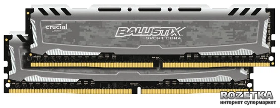 Оперативна пам'ять Crucial DDR4-2400 16384MB PC4-19200 (Kit of