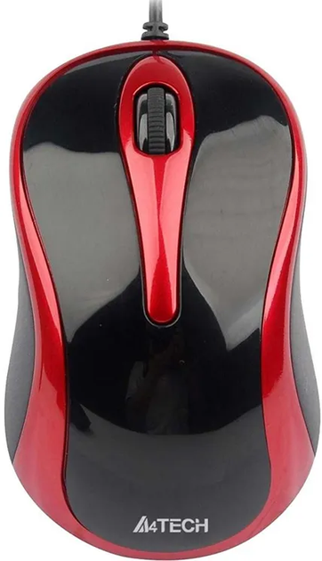 Мышь A4Tech V-Track A4-N-350-2 Black/Red - изображение 1