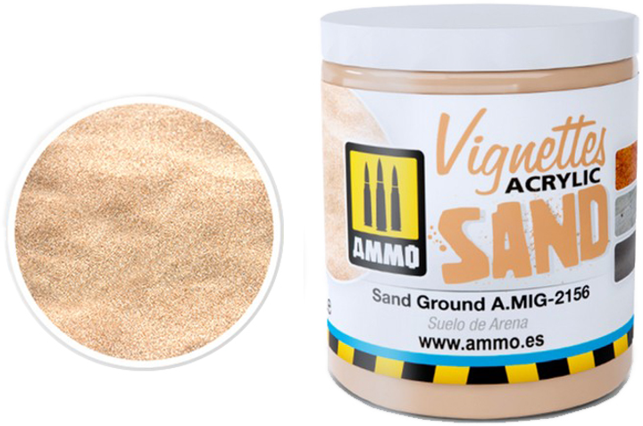 Pasta akrylowa Ammo Vignettes Sand Ground 100 ml (8432074021568) - obraz 1