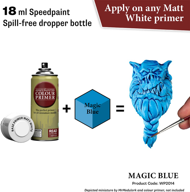 Farba The Army Painter Speedpaint 2.0 Magic Blue 18 ml (5713799201484) - obraz 2