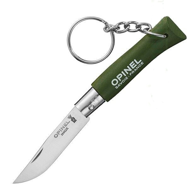 Ніж Opinel брелок Keychain №2 Inox помаранчевий - зображення 1