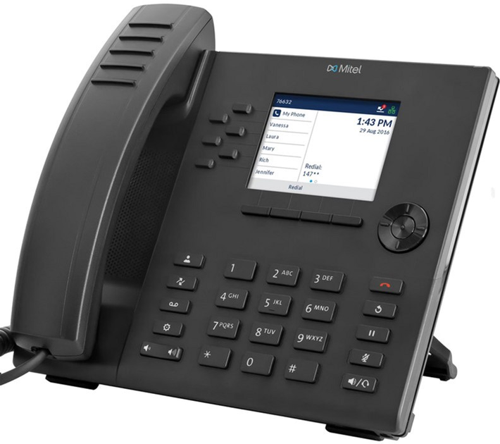 IP-телефон Mitel 6915 Black (50008384) - зображення 2