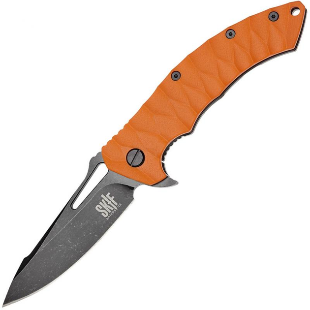 Ніж Skif Shark II Black Stonewash orange 421SEBOR - изображение 1