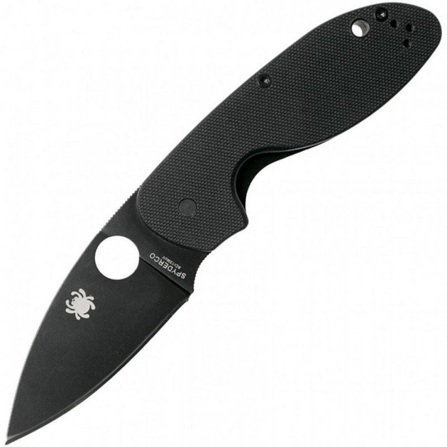 Ніж Spyderco Efficent Black Blade (C216GPBBK) - зображення 1