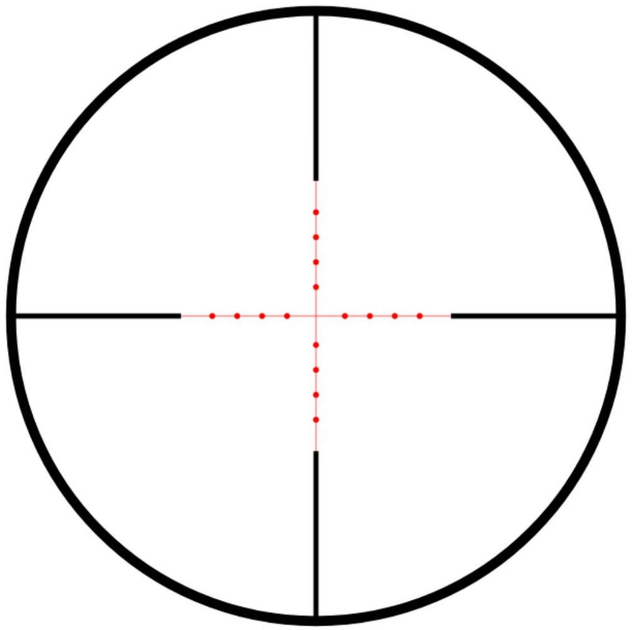 Прицел Hawke Vantage IR AO 3-9х50 сетка Mil Dot с подсветкой 1" - изображение 2
