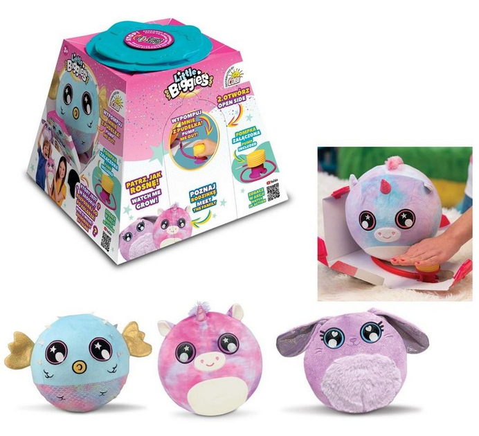 М'яка іграшка Biggies для накачування Cobi 22 см (5902251500290) - зображення 3
