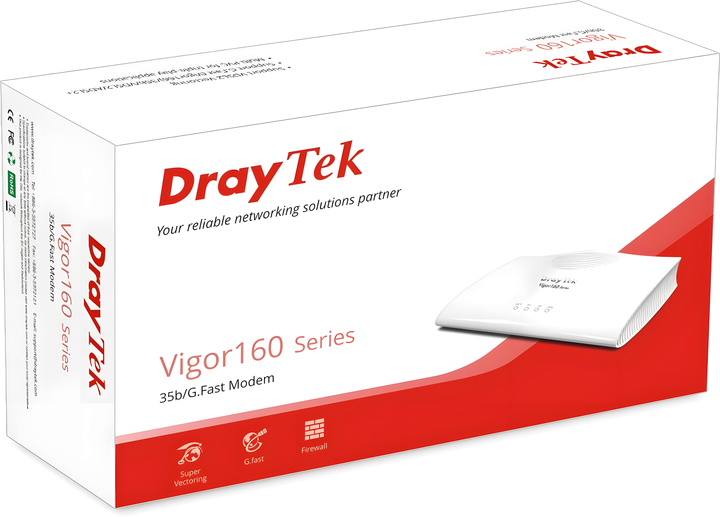 Router DrayTek Vigor 166 Gen 2 White (v166-A-Gen2-DE-AT-CH) - obraz 6