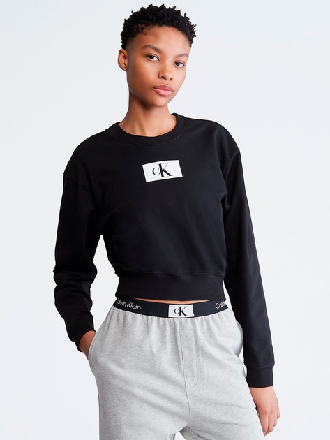 Світшот жіночий Calvin Klein 541143-020 XL Чорний від Rozetka на платформі USKIDKA Акція на Світшот жіночий Calvin Klein 541143-020 XL Чорний від Rozetka