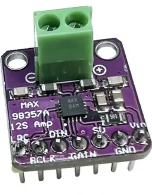 MAX98357 I2S Модуль аудиоусилителя/бесфильтровый усилитель класса-D, поддержка ESP32, без распайки - изображение 2