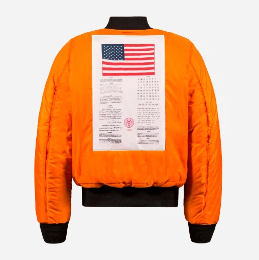 Бомбер чоловічий Alpha Industries MA-1 Blood Chit MJM21300C1 4XL Чорний (640631680617) - Фото 7 Бомбер чоловічий Alpha Industries MA-1 Blood Chit MJM21300C1 4XL Чорний (640631680617) - зображення 7