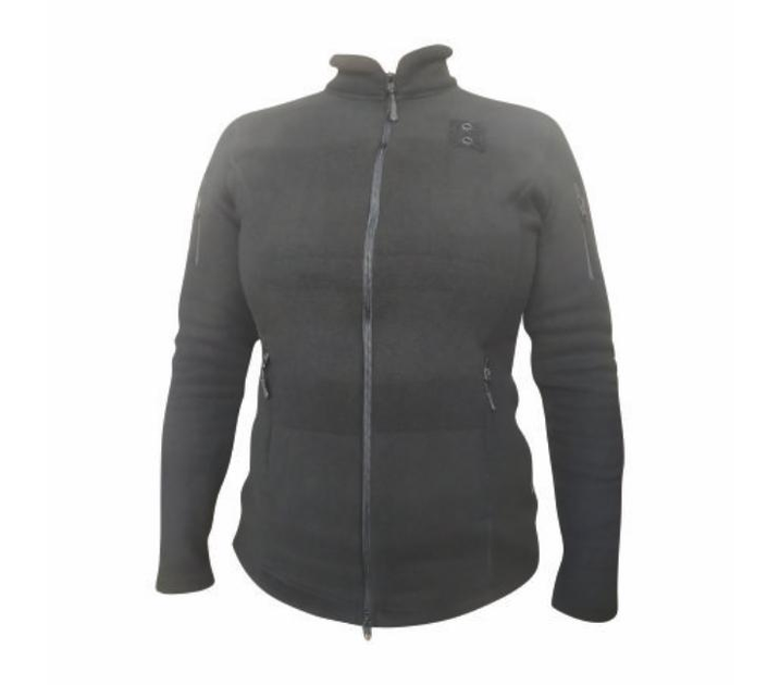 Жіноча флісова кофта WinTac Magura Black Fleece 280 гр/м L чорна - зображення 1