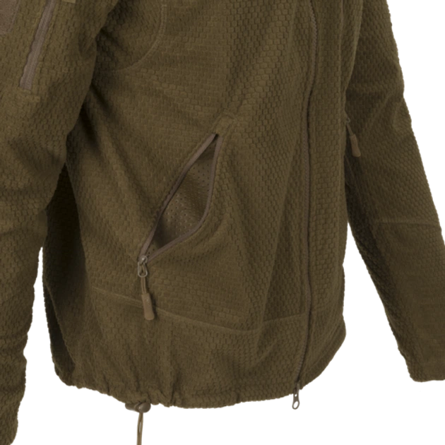 Кофта флісова Helikon-tex Alpha Tactical Coyote 2XL - зображення 4