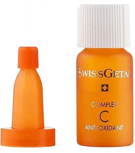 Антиоксидантний комплекс із вітаміном С SwissGetal Complex C Anti-Oxidant, 4х7 мл - Фото 1 Антиоксидантний комплекс із вітаміном С SwissGetal Complex C Anti-Oxidant, 4х7 мл - зображення 1
