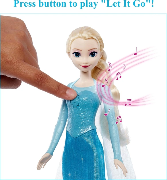Лялька Ельза, що співає Холодне серце Mattel Disney Frozen Toys