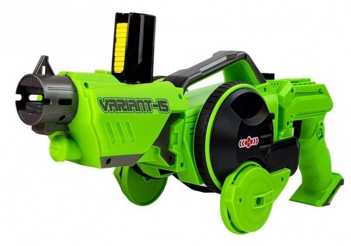 Samochód zdalnie sterowany LEAN Toys 2 w 1 Pistolet-wyrzutnia Zielony (5903802458398) - obraz 3