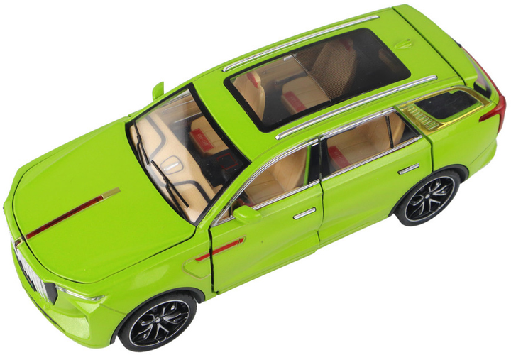 Samochód zdalnie sterowany LEAN Toys Spray Alloy 1:24 Zielony (5905679078167) - obraz 3