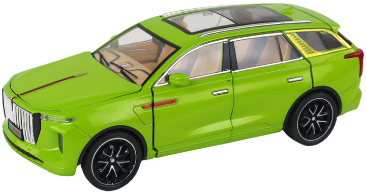 Samochód zdalnie sterowany LEAN Toys Spray Alloy 1:24 Zielony (5905679078167) - obraz 4