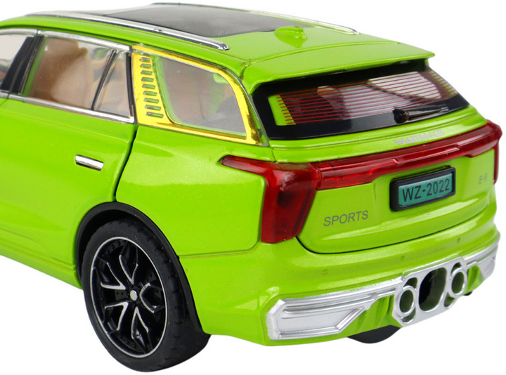 Samochód zdalnie sterowany LEAN Toys Spray Alloy 1:24 Zielony (5905679078167) - obraz 5