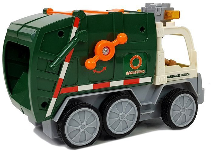 Śmieciarka zdalnie sterowana LEAN Toys z figurką i akcesoriami (5904665996539) - obraz 4