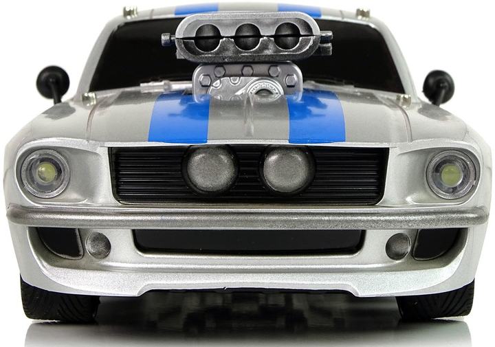 Спортивний автомобіль на радіокеруванні LEAN Toys Muscle Car 1:16 Сірий (5904665991251) - зображення 6